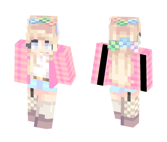 Pastel Poo - Female Minecraft Skins - image 1