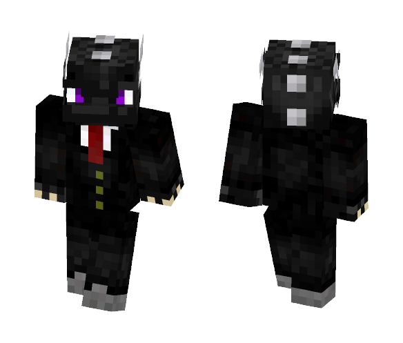 Dragon in a suit - Male Minecraft Skins - image 1