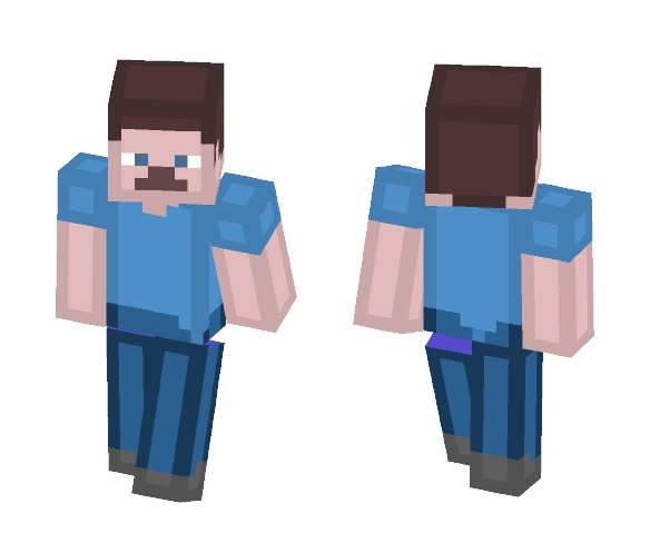 Blocky Steve? - Male Minecraft Skins - image 1