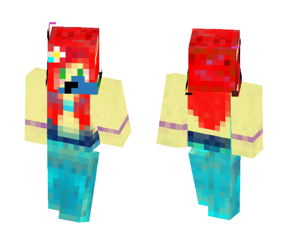 Mermaid Girl - Girl Minecraft Skins - image 1