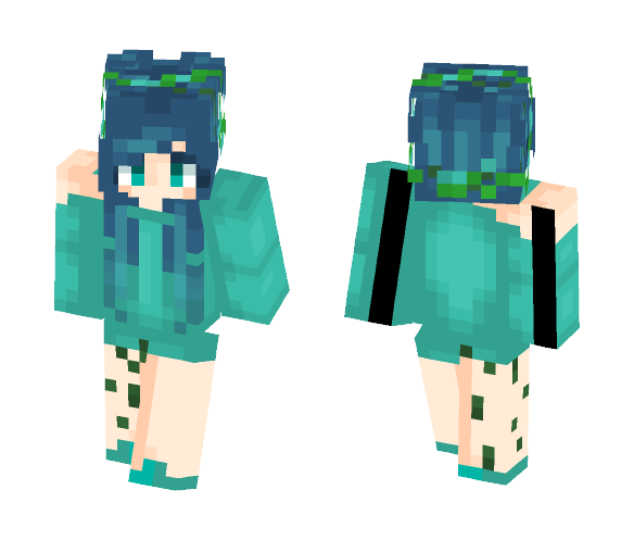 Deep Ocean - Female Minecraft Skins - image 1