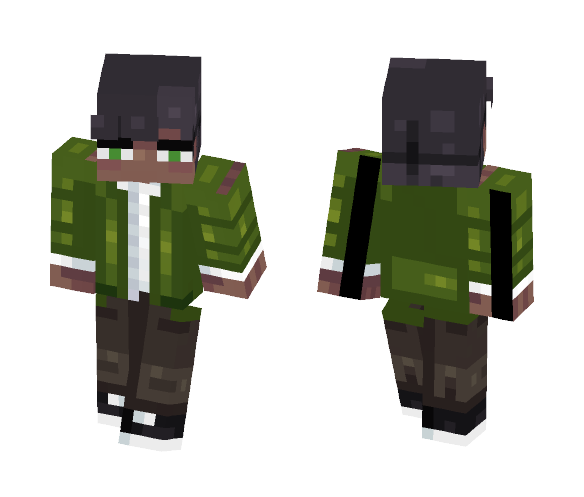 |Olive Coats and Lollipops| - Male Minecraft Skins - image 1