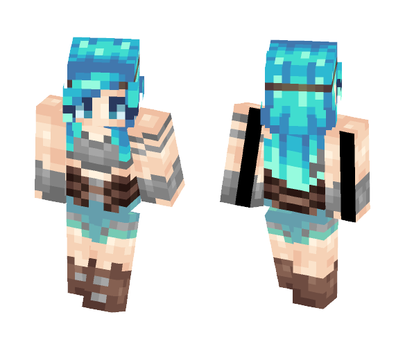 Guardian Elf - Female Minecraft Skins - image 1