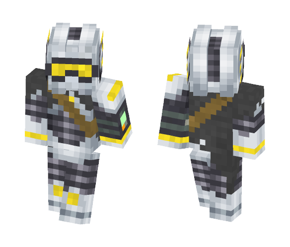 Robot w/ cape & pip boy - Boy Minecraft Skins - image 1