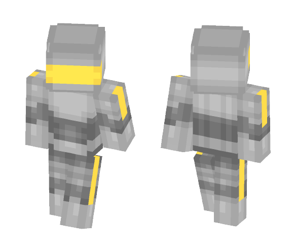space suit w/ teen face - Male Minecraft Skins - image 1