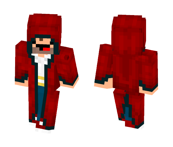 Derpy wizard w/ red robes - Male Minecraft Skins - image 1