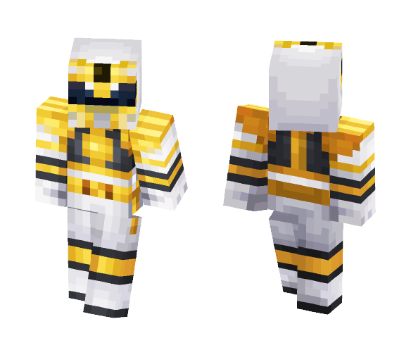 White Ranger - Male Minecraft Skins - image 1