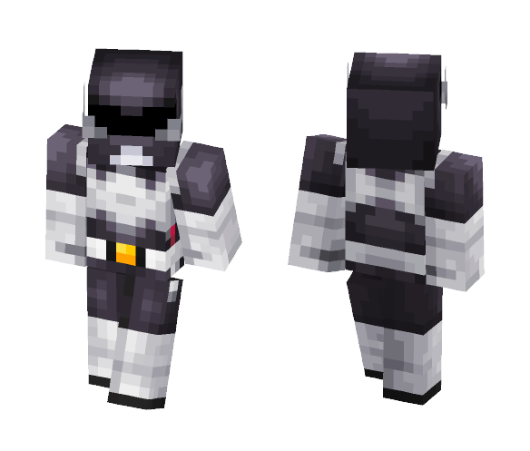 Black Ranger - Male Minecraft Skins - image 1