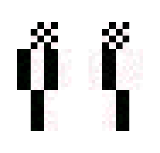 Black and white 2 - Male Minecraft Skins - image 2