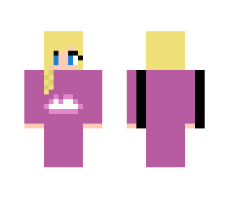 Girl - Cloud Onesie - Girl Minecraft Skins - image 2