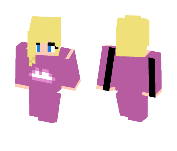 Girl - Cloud Onesie - Girl Minecraft Skins - image 1
