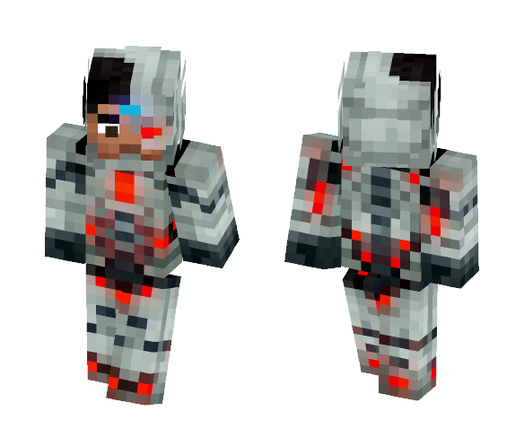 Cyborg | Justice League - Male Minecraft Skins - image 1