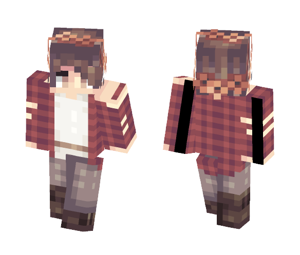 Yay Flannel - Collab /w Cloud - Male Minecraft Skins - image 1