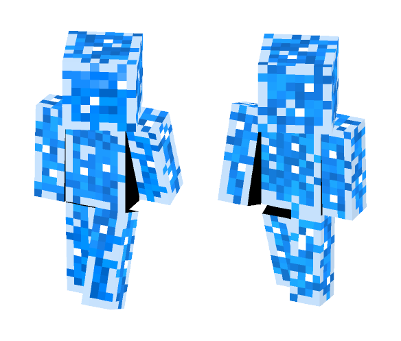 The Glass Water Bottle - Male Minecraft Skins - image 1