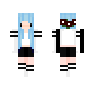 ????Chibi School Girl - Girl Minecraft Skins - image 2