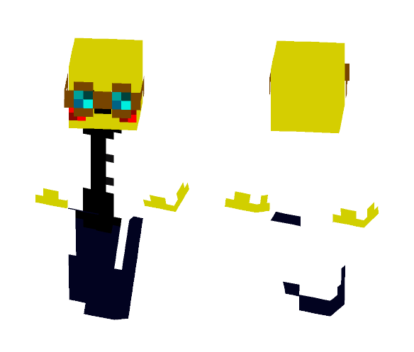 Scientist Pikachu - Interchangeable Minecraft Skins - image 1