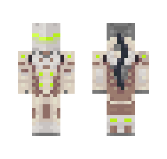 Overwatch Genji (Better in 3D) - Male Minecraft Skins - image 2