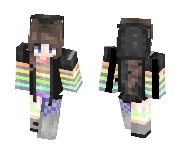 Misty Thought Of A Rainbow~ - Female Minecraft Skins - image 1