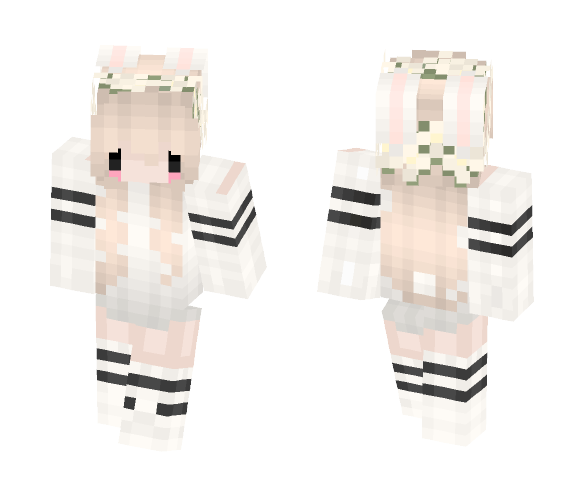 bunny girl (my first skin!) - Girl Minecraft Skins - image 1