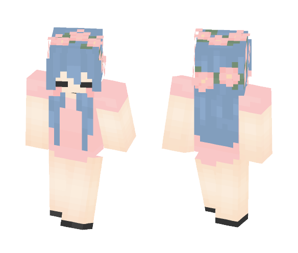 ☢-Peach - Female Minecraft Skins - image 1