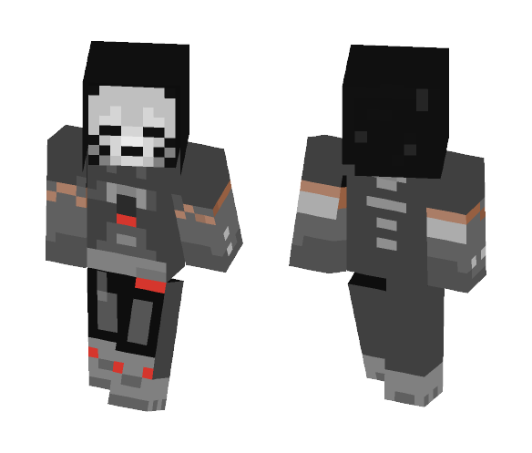 Reaper-Overwatch - Male Minecraft Skins - image 1