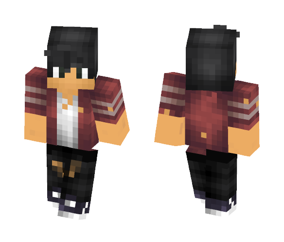 Aaron - casual clothe - Male Minecraft Skins - image 1