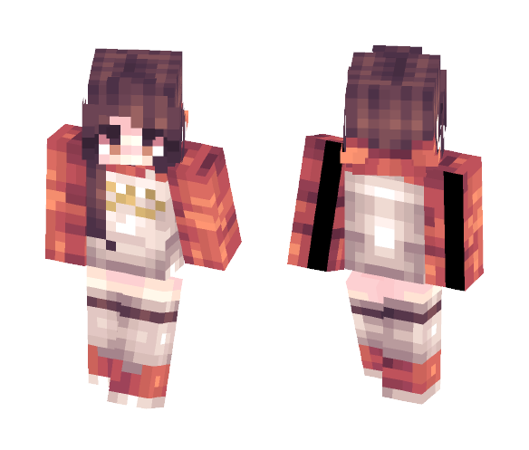 【Oppai Sweater】 - Female Minecraft Skins - image 1