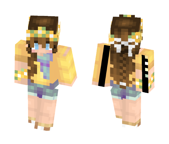 ✿ springtime - Female Minecraft Skins - image 1