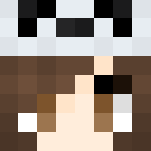 Panda Hat Girl - Girl Minecraft Skins - image 3