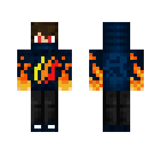 MrPhoenix Fire (Preston Logo) - Male Minecraft Skins - image 2