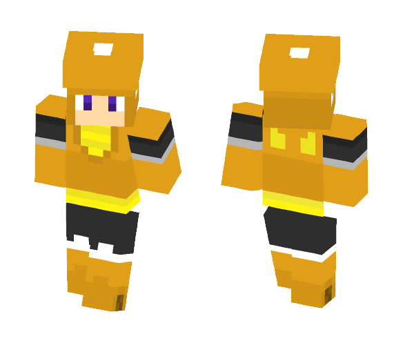 Top Man (from mega man) - Male Minecraft Skins - image 1