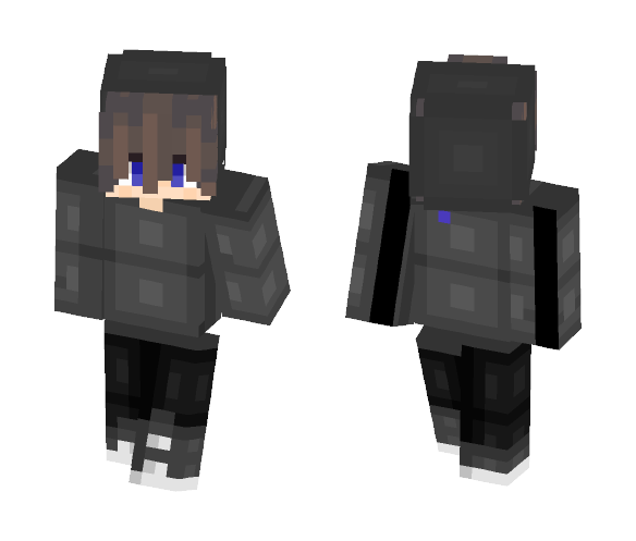 Gray Gangster - Male Minecraft Skins - image 1