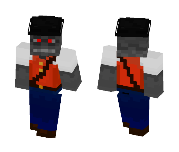 Robot Cowboy - Male Minecraft Skins - image 1