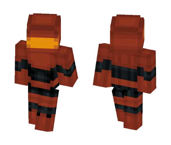 Red space suit - Male Minecraft Skins - image 1