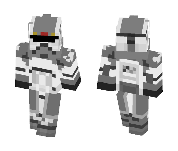 Commander Wolffe 3636 - Male Minecraft Skins - image 1
