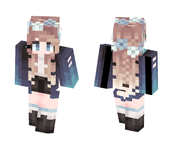 Ocean - Female Minecraft Skins - image 1