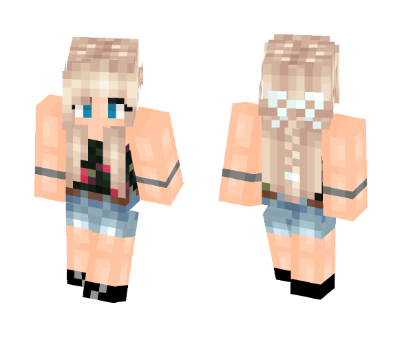 Skin For Kelly - Female Minecraft Skins - image 1