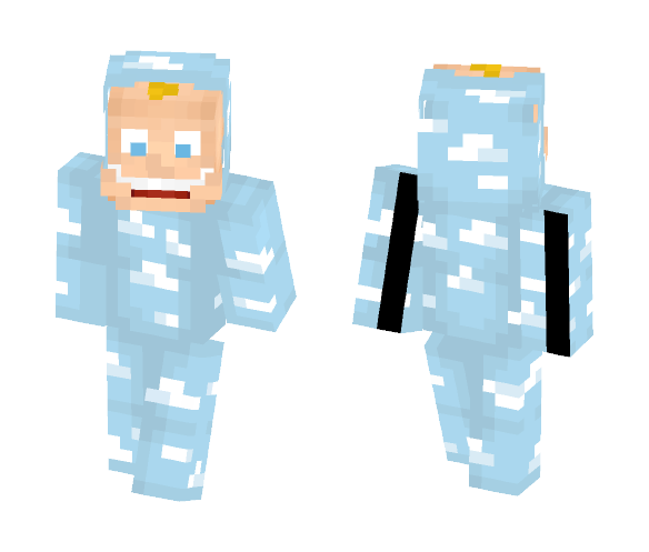 Derpy guy in pyama - Male Minecraft Skins - image 1