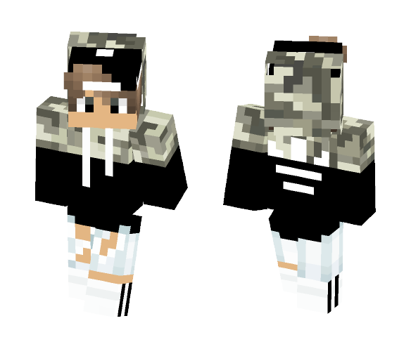 Camo Adidas - Male Minecraft Skins - image 1
