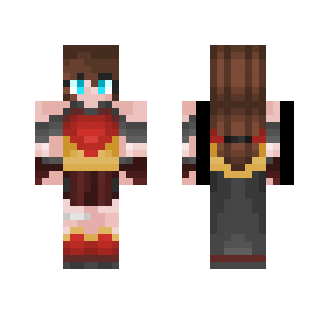 Rose Warrior - Female Minecraft Skins - image 2