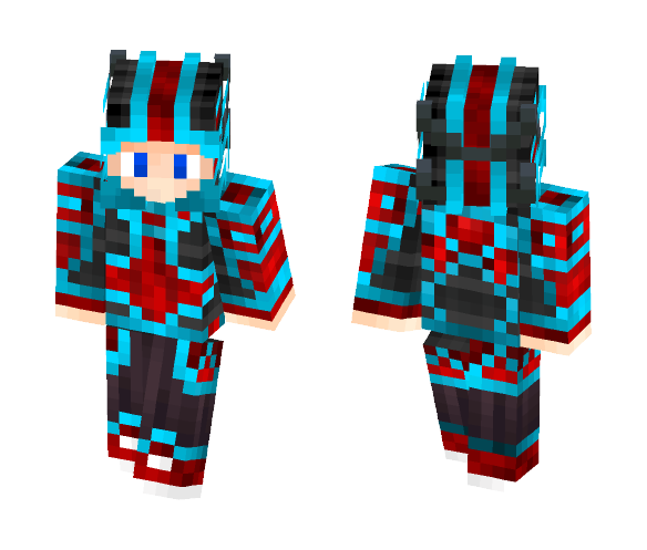 Atomic Dragon Warrior!!! - Male Minecraft Skins - image 1