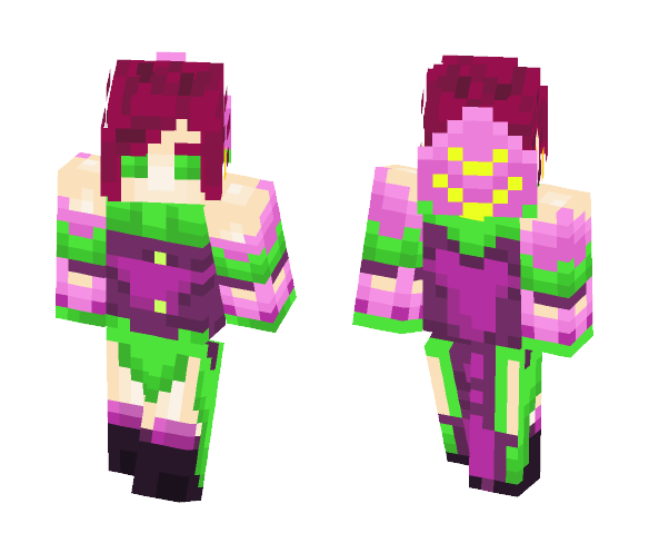 my chloromancer on trove - Female Minecraft Skins - image 1