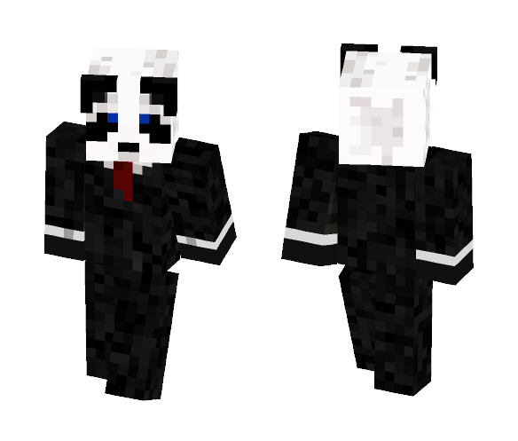 Panda in a Suit - Interchangeable Minecraft Skins - image 1