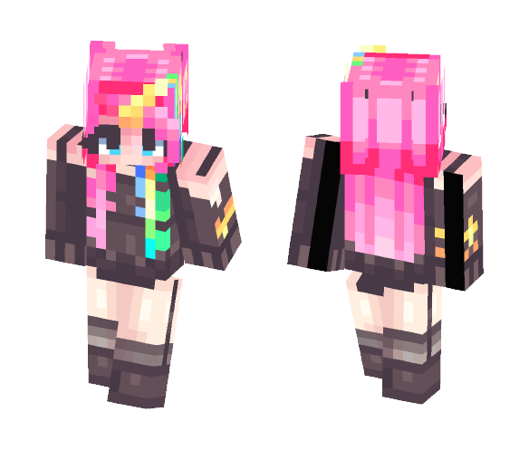 ???? υnιcron - Female Minecraft Skins - image 1