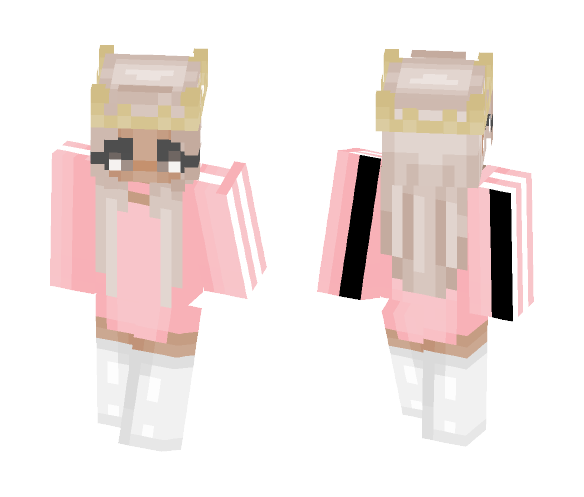 Pink -ＢＥＥ - Female Minecraft Skins - image 1