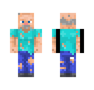 Old Timer Steve - Male Minecraft Skins - image 2