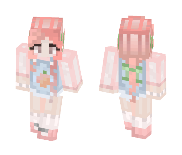 A wild peach - Female Minecraft Skins - image 1