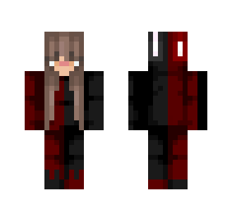 black n red - Female Minecraft Skins - image 2