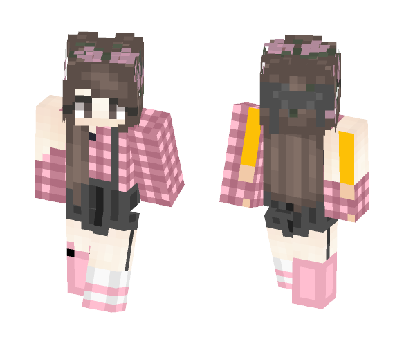 For Cup - Female Minecraft Skins - image 1