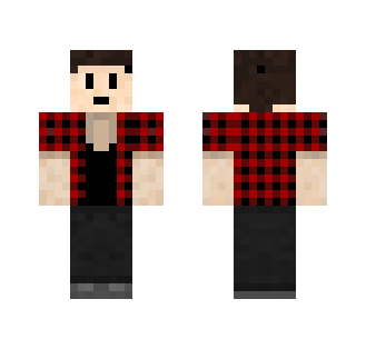 Red Shirt Guy - Male Minecraft Skins - image 2